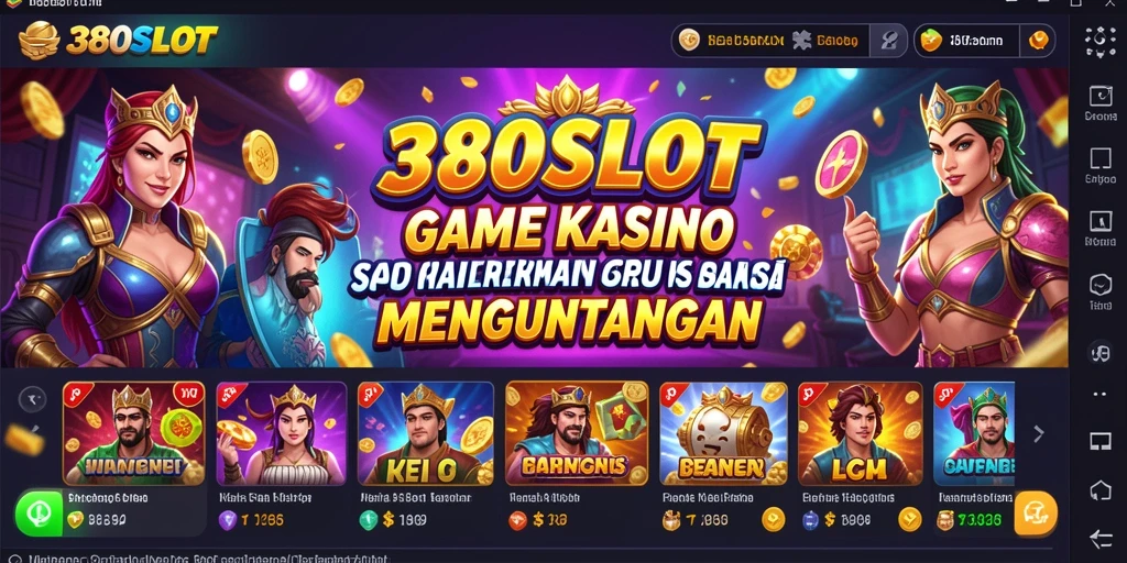 Tampilan gameplay 380SLOT yang menarik dan mengasyikkan.