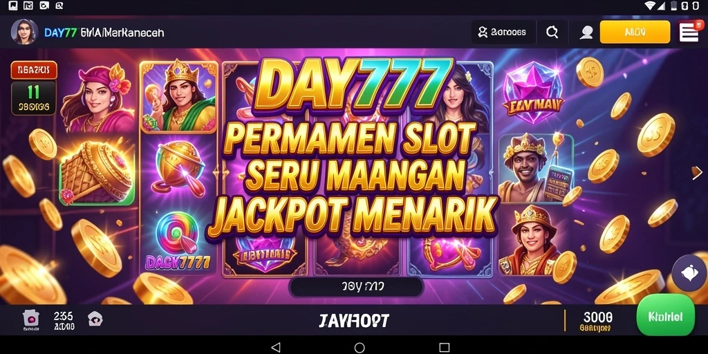 Tampilan menarik gameplay Slot dengan grafis memukau.