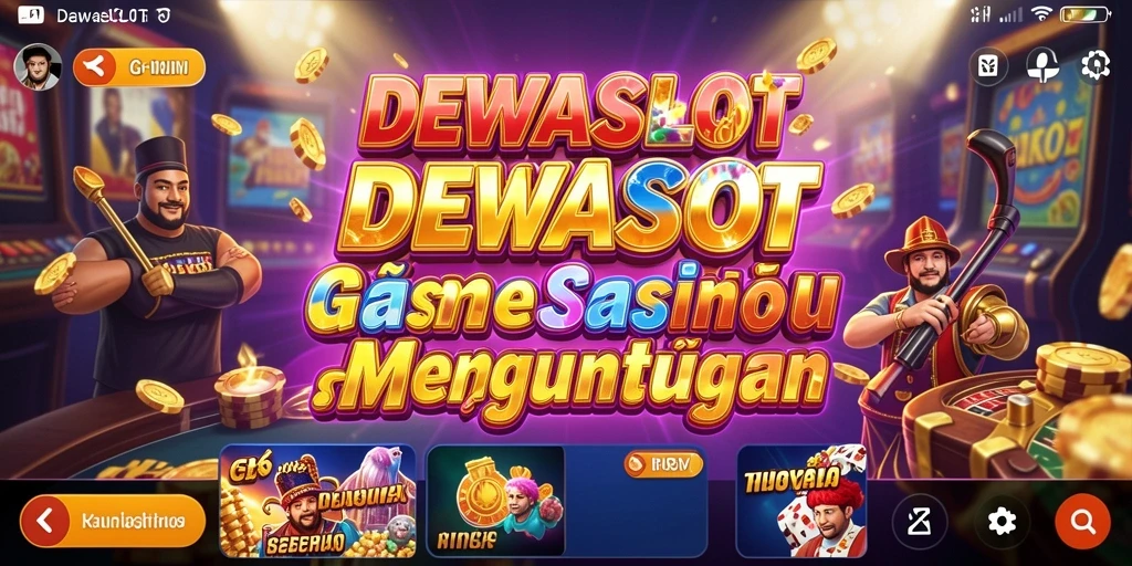 Screenshot DEWASLOT menampilkan gameplay menarik dengan efek visual yang memukau.