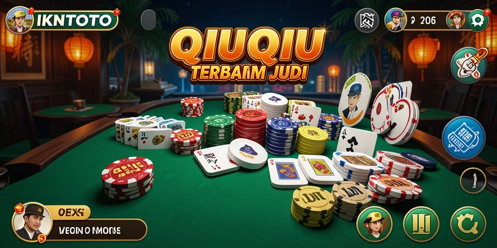 Tampilan gameplay QiuQiu yang mendebarkan di IKNTOTO.