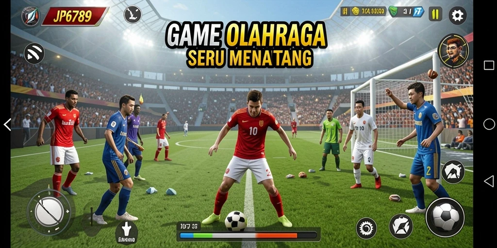 Tampilan gameplay seru dari JP6789, mengajak Anda berkompetisi.