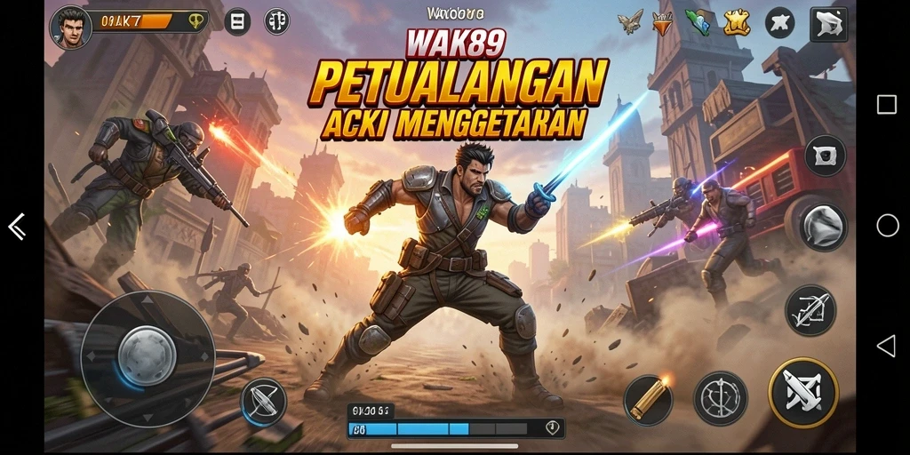 Screenshot dari gameplay <strong>WAK89</strong> yang menampilkan aksi seru.