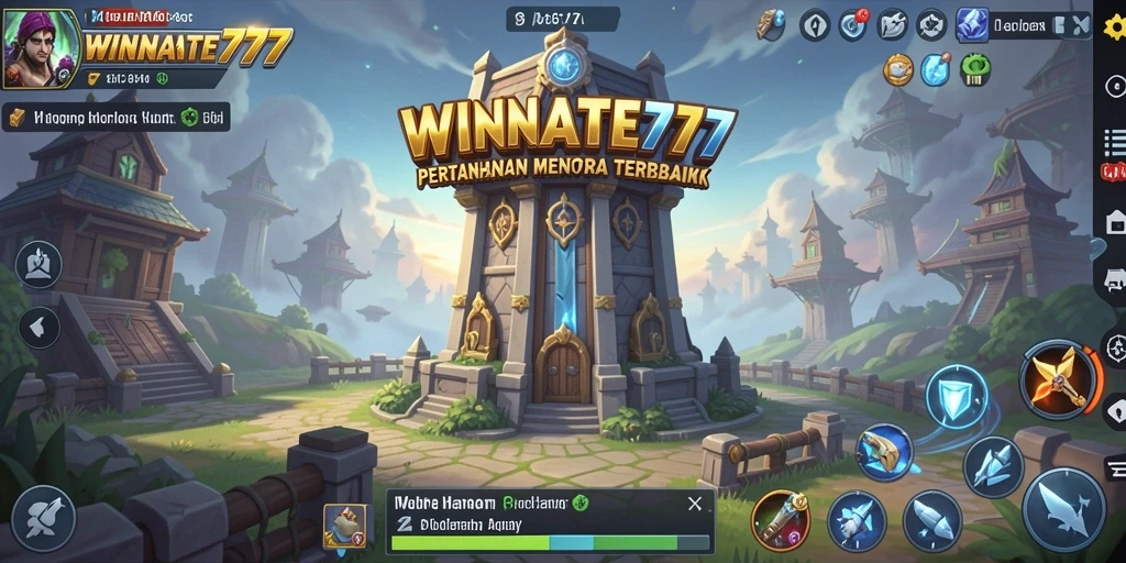 Screenshot WINRATE777 menampilkan aksi menyerang dan pertahanan yang mendebarkan.