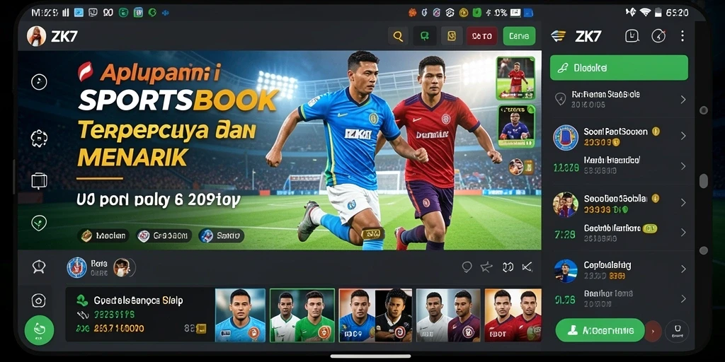 Screenshot ZK7 menampilkan gameplay yang interaktif dan menarik.